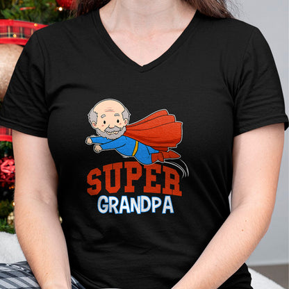 Best Grandpa Shirt, Proud Grandpa Unisex T-Shirt/Hoodie/Sweatshirt HLT00 - Super Grandpa Hero Grandpa Superhero Grandpa T-Shirt