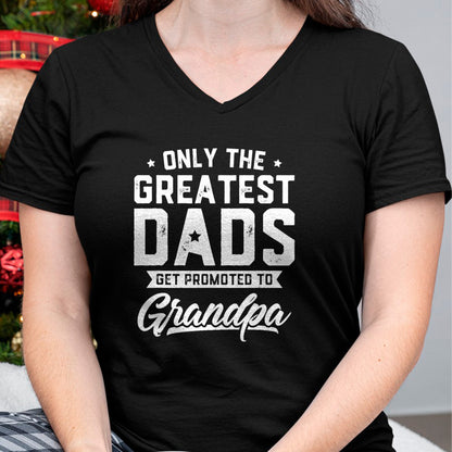 Best Grandpa Shirt, Proud Grandpa Unisex T-Shirt/Hoodie/Sweatshirt HLT00 - Greatest Dads Get Promoted To Grandpa Shirt Father's Day T-Shirt