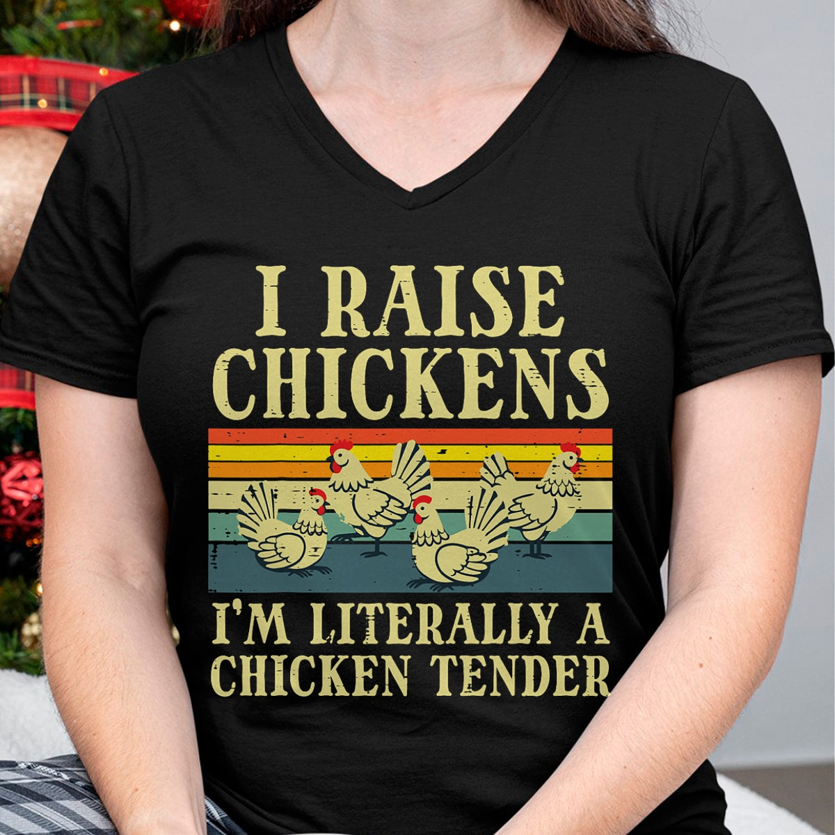 Best Farmer Life Shirt, Funny Farmer UnisexT-Shirt/Hoodie/Sweatshirt HLT00 - I Raise Chickens Im Literally Chicken Tender Men Women Kids T-Shirt