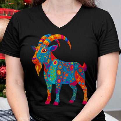 Best Farmer Life Shirt, Funny Farmer UnisexT-Shirt/Hoodie/Sweatshirt HLT00 - Psychedelic Goat T-Shirt