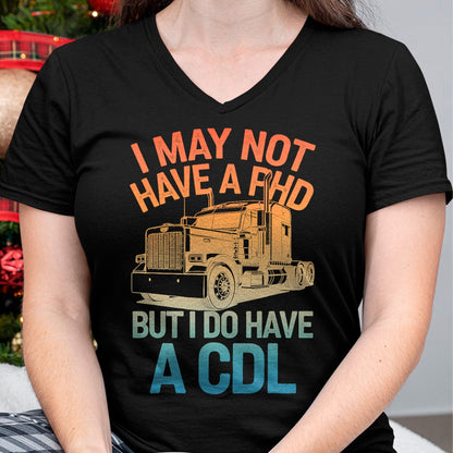 Best Truck Driver Life Shirt, Funny Trucker UnisexT-Shirt/Hoodie/Sweatshirt HLT00 - Cool CDL Trucker Art for Men Women Trucking CDL Truck Driver T-Shirt (3)