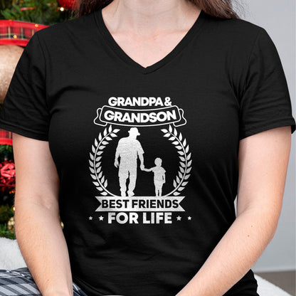 Best Grandpa Shirt, Proud Grandpa Unisex T-Shirt/Hoodie/Sweatshirt HLT00 - Grandpa and Grandson Matching Grandfather and Grandson T-Shirt