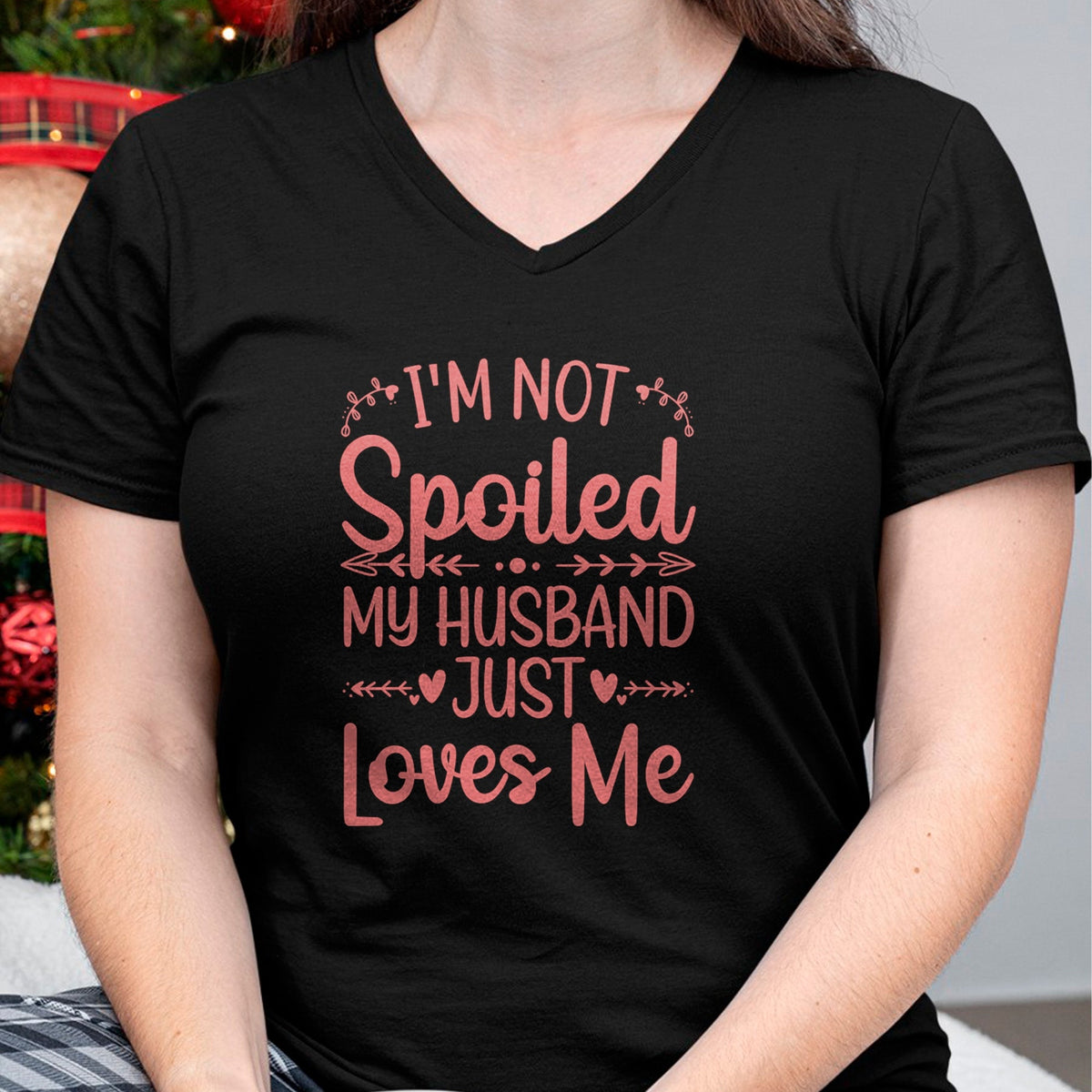 Best Wife Shirt, Wife and Husband Unisex T-Shirt/Hoodie/Sweatshirt HLT00 - Gift for wife T shirt, spoiled wife   Funny Spoiled Wife Art For Women Girls Husband Spoiled Wife Pu