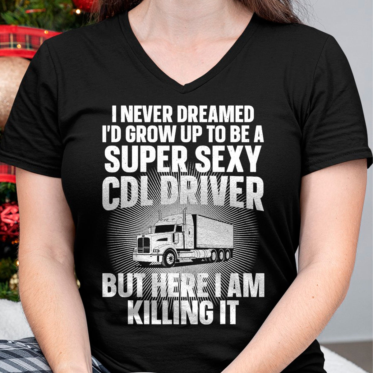 Best Truck Driver Life Shirt, Funny Trucker UnisexT-Shirt/Hoodie/Sweatshirt HLT00 - Cool CDL Driver Art For Men Women Trucking CDL Truck Driver T-Shirt