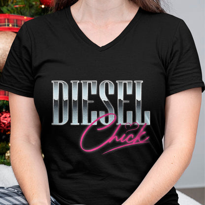 Best Truck Driver Life Shirt, Funny Trucker UnisexT-Shirt/Hoodie/Sweatshirt HLT00 - Diesel Chick Trucker Truck Driver Funny Women Retro Vintage T-Shirt (1)