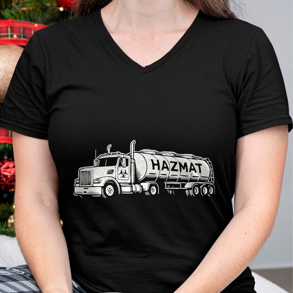 Best Truck Driver Life Shirt, Funny Trucker UnisexT-Shirt/Hoodie/Sweatshirt HLT00 - Hazmat Tanker Truck T-Shirt