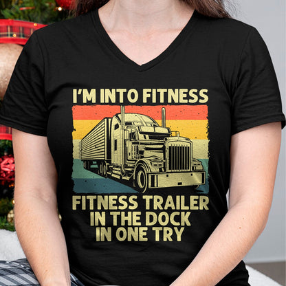 Best Truck Driver Life Shirt, Funny Trucker UnisexT-Shirt/Hoodie/Sweatshirt HLT00 - Best Truck Driver Art For Men Dad Women Trucking CDL Trucker T-Shirt (2)