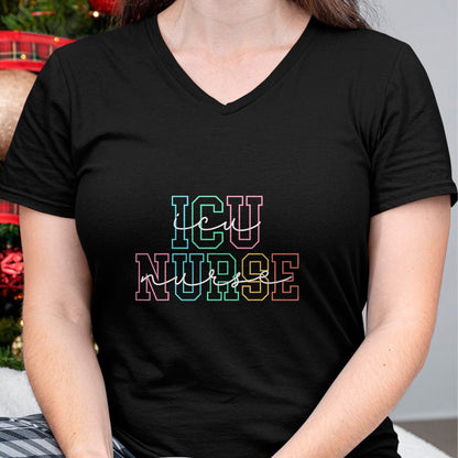 Funny Nurse Shirt, Nurse Unisex T-Shirt/Hoodie/Sweatshirt HLT00 - Icu Nurse Icu Nursing Icu Critical Care Men Women ICU Nurse T-Shirt