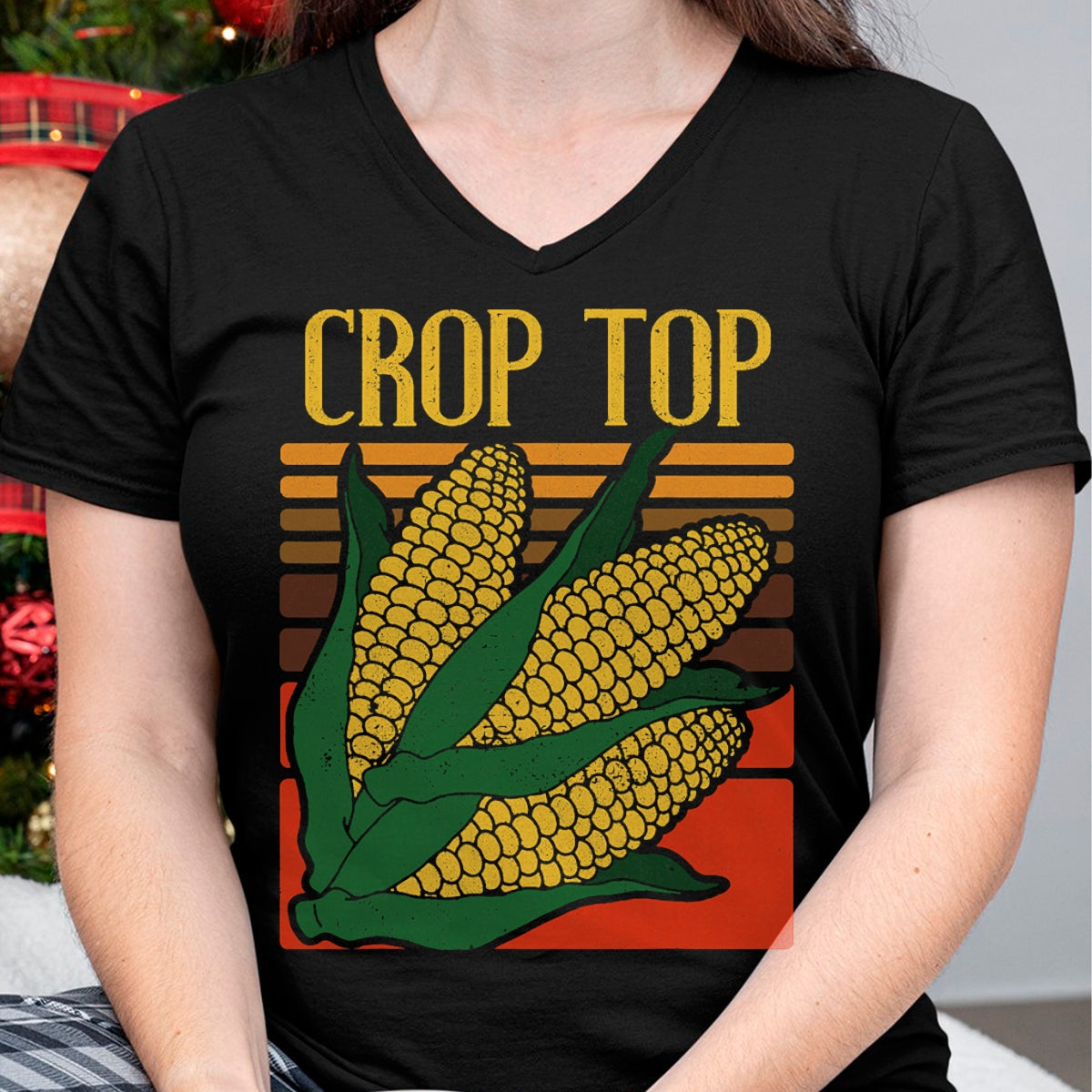 Best Farmer Life Shirt, Funny Farmer UnisexT-Shirt/Hoodie/Sweatshirt HLT00 - Corn Farmer Funny Crop Top Vintage Farming Humor Design T-Shirt