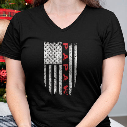 Best Grandpa Shirt, Proud Grandpa Unisex T-Shirt/Hoodie/Sweatshirt HLT00 - Papaw American Flag Grandpa Gifts Men T-Shirt