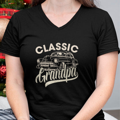 Best Grandpa Shirt, Proud Grandpa Unisex T-Shirt/Hoodie/Sweatshirt HLT00 -Classic Grandpa Funny Saying Car Lover Men Dad Papa Grandpa T-Shirt