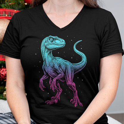 Best Dinosaur Lover Shirt, Funny Dinosaur UnisexT-Shirt/Hoodie/Sweatshirt HLT00 - Velociraptor Illustration Dinosaur T-Shirt