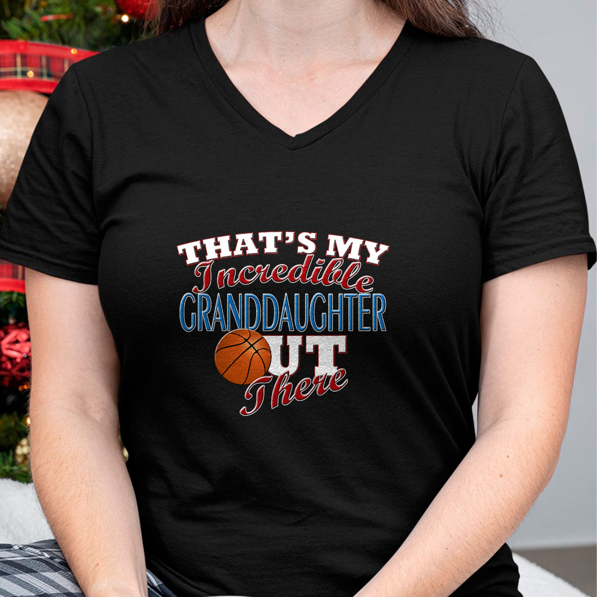 Best Grandpa Shirt, Proud Grandpa Unisex T-Shirt/Hoodie/Sweatshirt HLT00 - Awesome Basketball Granddaughter, Grandma & Grandpa T-Shirt