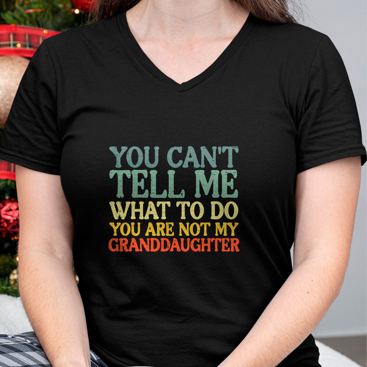 Best Grandpa Shirt, Proud Grandpa Unisex T-Shirt/Hoodie/Sweatshirt HLT00 -Cant Tell Me What To Do Granddaughter Funny Grandma Grandpa T-Shirt (1)