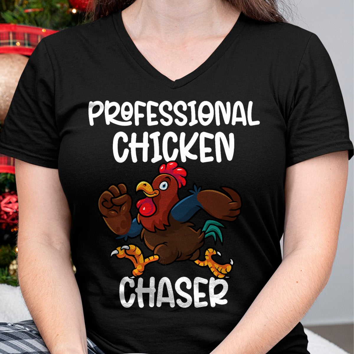 Best Farmer Life Shirt, Funny Farmer UnisexT-Shirt/Hoodie/Sweatshirt HLT00 - Professional Chicken Chaser Funny Farm Farmer Kids Running T-Shirt