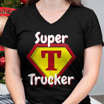 Best Truck Driver Life Shirt, Funny Trucker UnisexT-Shirt/Hoodie/Sweatshirt HLT00 - Super Trucker  Truck Driver Appreciation T-Shirt