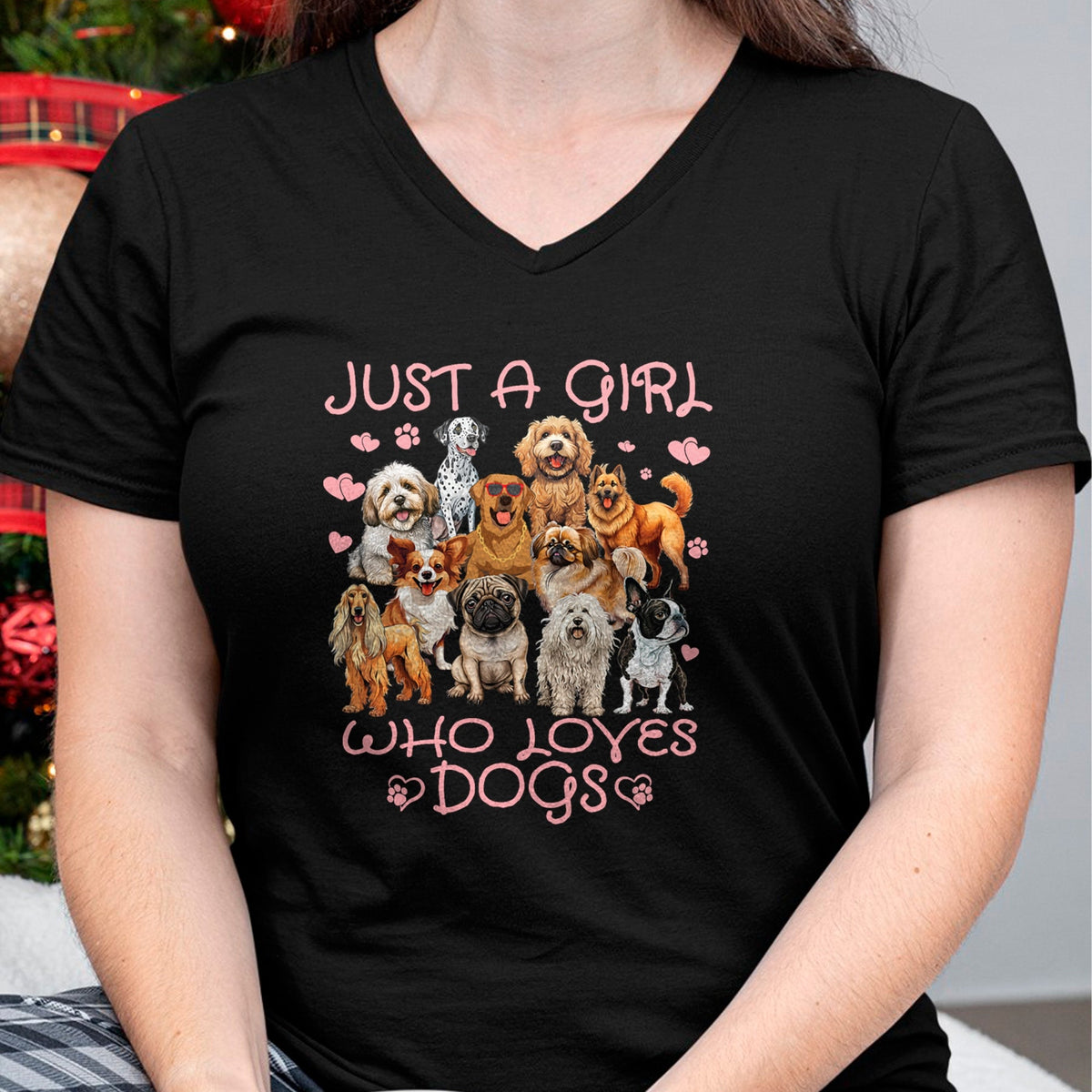 Dog Love Shirt, Dog Lover Gift T-Shirt/Hoodie/Sweatshirt HLT00 - Fun Cute Pet Owner Humor Saying  Funny Dog Mom T-Shirt