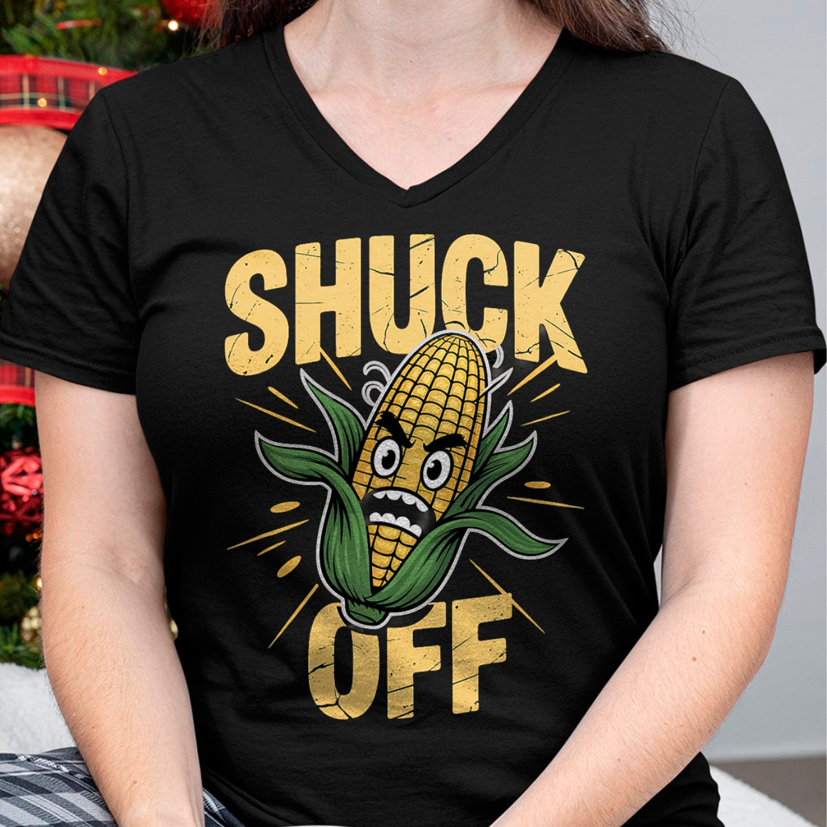 Best Farmer Life Shirt, Funny Farmer UnisexT-Shirt/Hoodie/Sweatshirt HLT00 - Shuck Off Corn Farmer T-Shirt