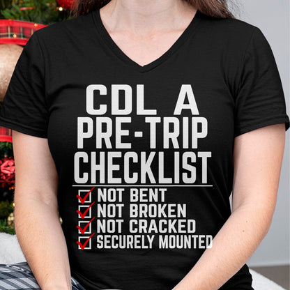 Best Truck Driver Life Shirt, Funny Trucker UnisexT-Shirt/Hoodie/Sweatshirt HLT00 - Cool CDL Trucker Art for Men Women Trucking CDL Truck Driver T-Shirt (5)