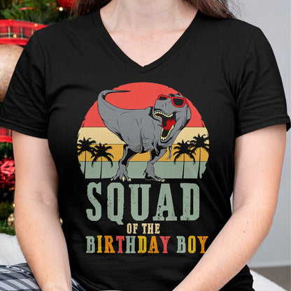 Best Dinosaur Lover Shirt, Funny Dinosaur UnisexT-Shirt/Hoodie/Sweatshirt HLT00 - Funny Dinosaur Fan Squad Birthday Boy Dino T-Rex Adults Kids T-Shirt