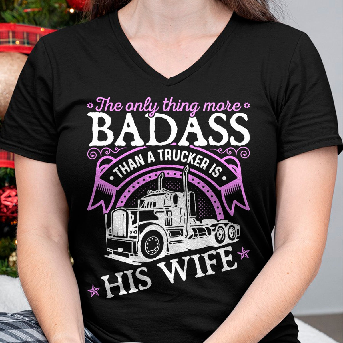 Best Truck Driver Life Shirt, Funny Trucker UnisexT-Shirt/Hoodie/Sweatshirt HLT00 - Badass Women Truck Driver, Trucker Wife T-Shirt