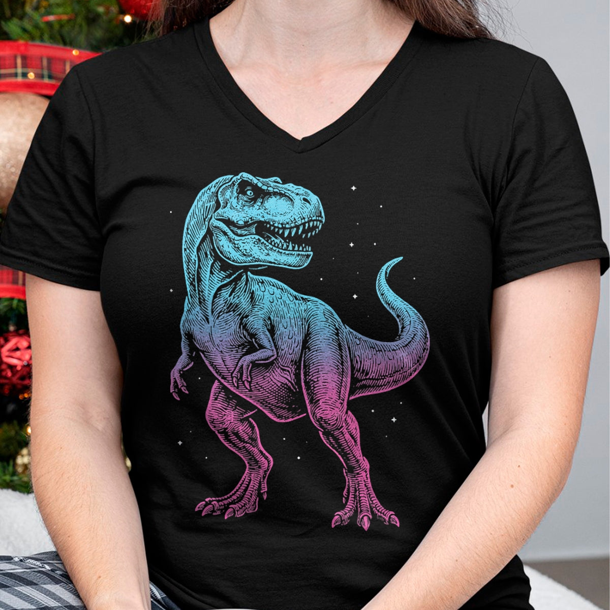 Best Dinosaur Lover Shirt, Funny Dinosaur UnisexT-Shirt/Hoodie/Sweatshirt HLT00 - T-Rex Illustration Dinosaur T-Shirt (2)