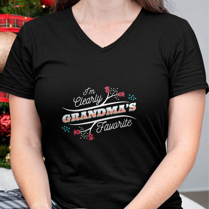 Best Grandpa Shirt, Proud Grandpa Unisex T-Shirt/Hoodie/Sweatshirt HLT00 -I'm Clearly Grandma's Favorite Granddaughter Grandma, T-Shirt