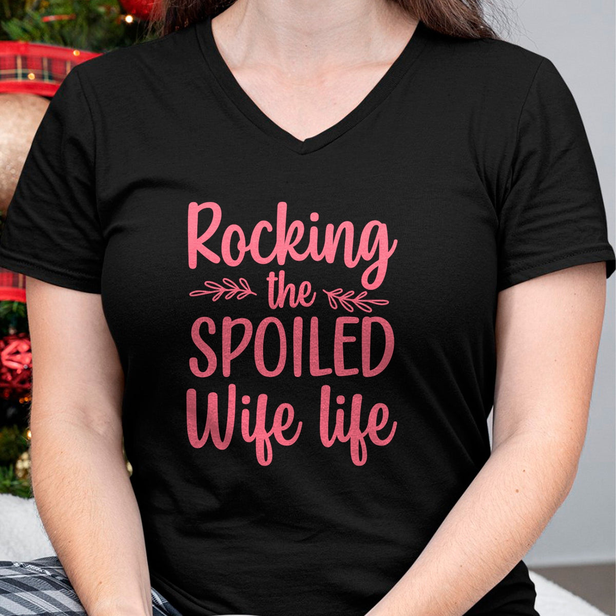 Best Wife Shirt, Wife and Husband Unisex T-Shirt/Hoodie/Sweatshirt HLT00 - Gift for wife T shirt, spoiled wife   Funny Spoiled Wife Art For Women Girls Husband Spoiled Wife Lo (4)