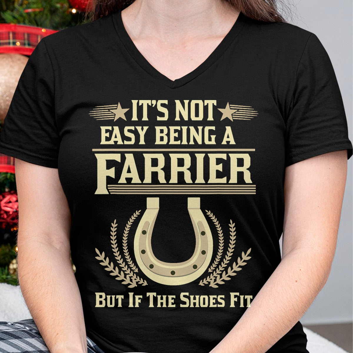 Best Farmer Life Shirt, Funny Farmer UnisexT-Shirt/Hoodie/Sweatshirt HLT00 - Farrier T Shirts For Men Women It's Not Easy Being A Farrier T-Shirt