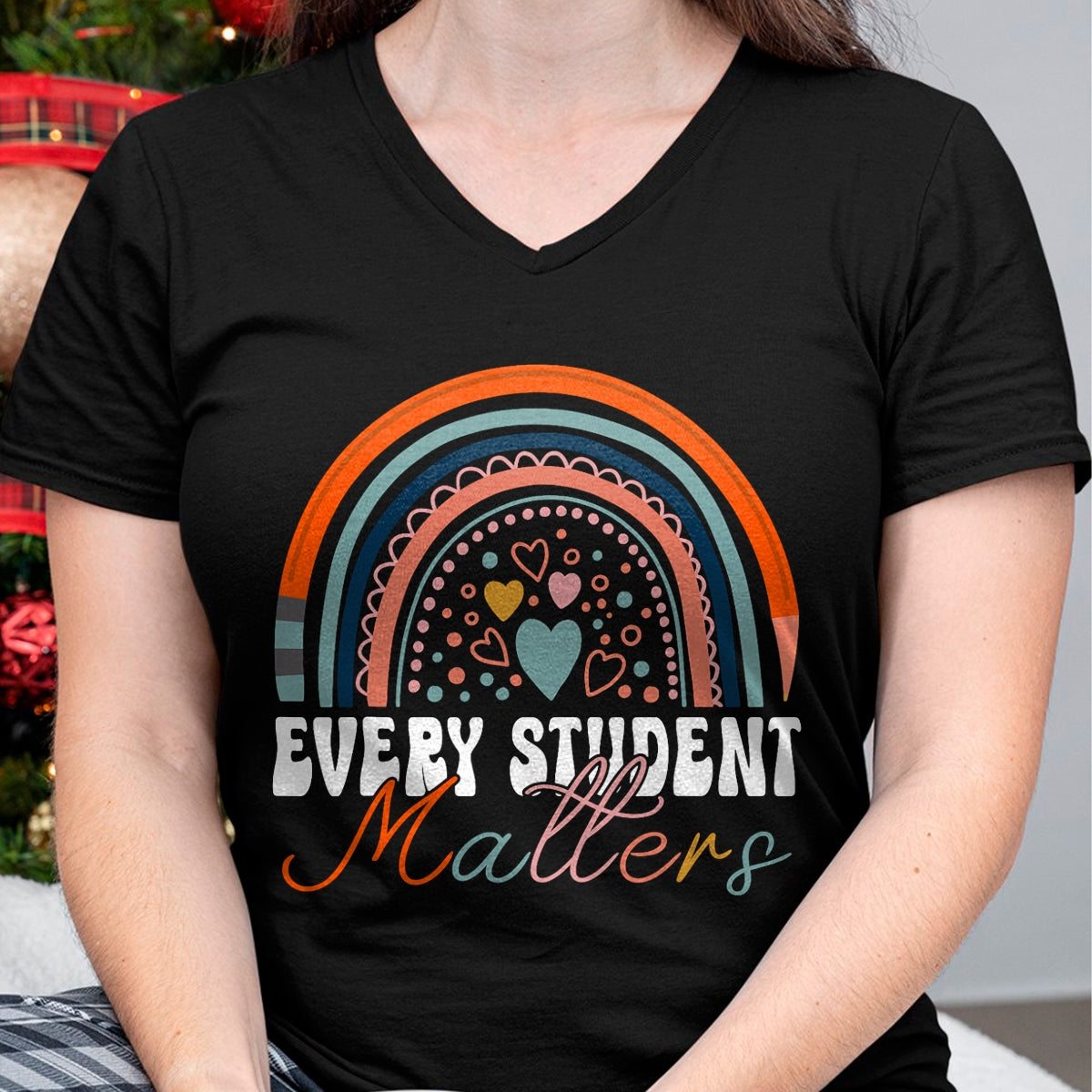 Best Teacher Shirt, Funny Teacher UnisexT-Shirt/Hoodie/Sweatshirt HLT00 - Every Student Matters Paraprofessional Support Teacher T-Shirt