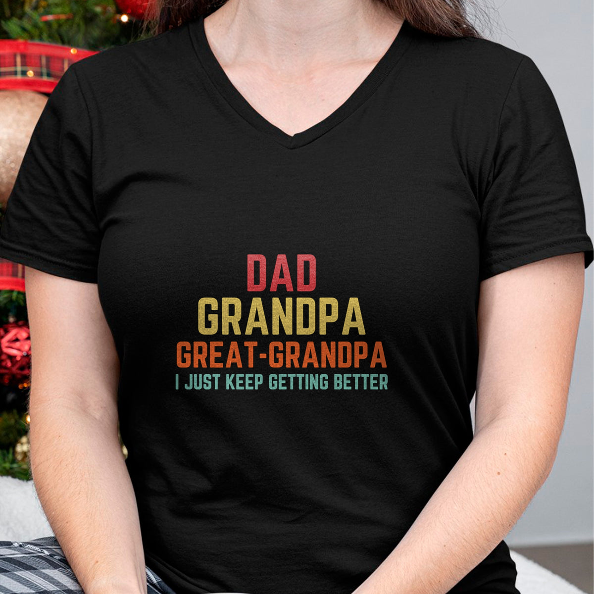 Best Grandpa Shirt, Proud Grandpa Unisex T-Shirt/Hoodie/Sweatshirt HLT00 - Fathers Day Gift from Grandkids Dad Grandpa Great Grandpa Long Sleeve T-Shirt