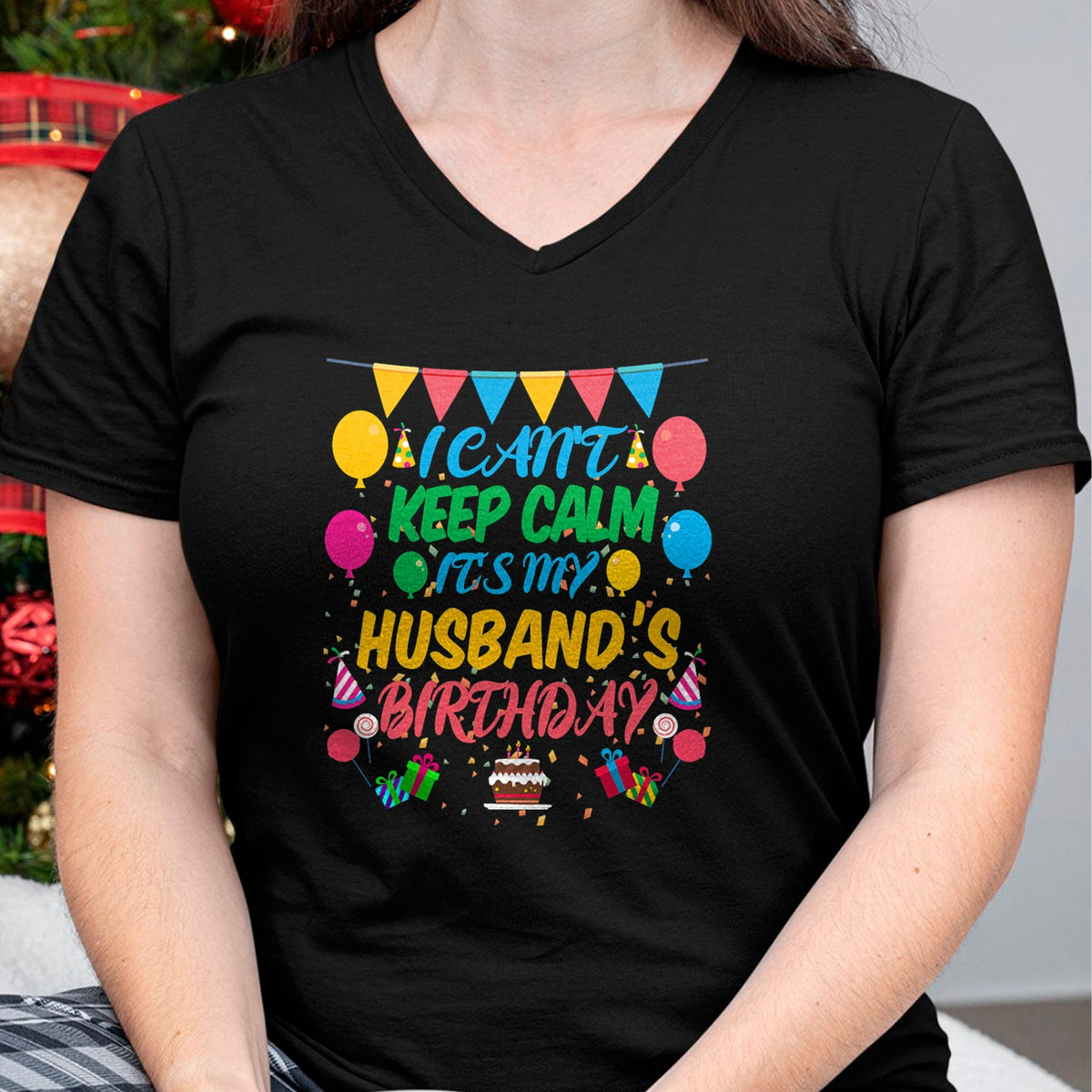Best Wife Shirt, Wife and Husband Unisex T-Shirt/Hoodie/Sweatshirt HLT00 - I Can't Keep Calm It's My Husband Birthday T-Shirt