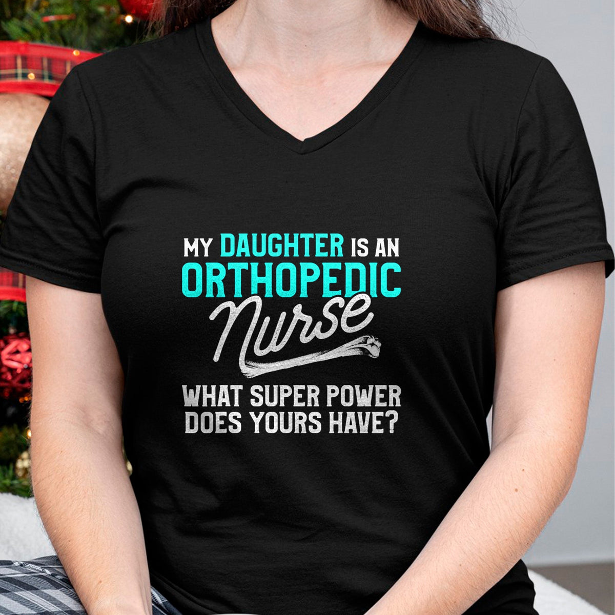 Funny Nurse Shirt, Nurse Unisex T-Shirt/Hoodie/Sweatshirt HLT00 - Orthopedic Nurse Daughter Ortho Nursing RN T-Shirt