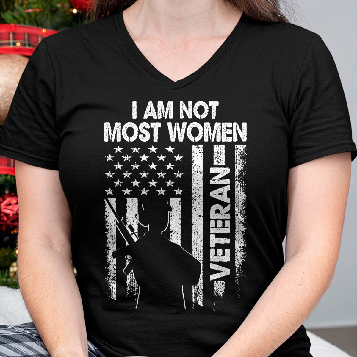 Proud Veteran Shirt, Funny Veteran UnisexT-Shirt/Hoodie/Sweatshirt HLT00 - I Am Not Most Women Veteran Shirt Soldier Wife Mom Mother T-Shirt