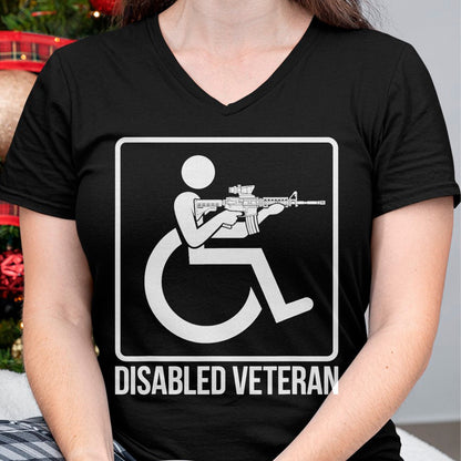 Proud Veteran Shirt, Funny Veteran UnisexT-Shirt/Hoodie/Sweatshirt HLT00 - Disabled Veteran US Military Handicap Vet Combat Veteran T-Shirt