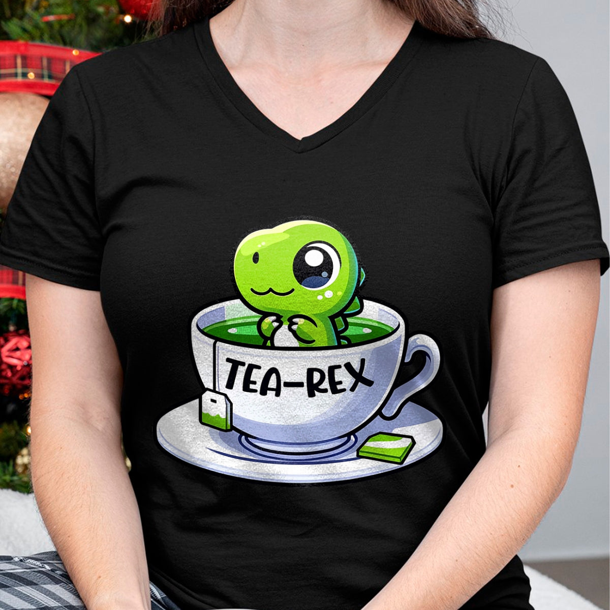 Best Dinosaur Lover Shirt, Funny Dinosaur UnisexT-Shirt/Hoodie/Sweatshirt HLT00 - Tea-Rex Cute T-Rex Dinosaur Lover Kawaii Funny Dino Pun T-Shirt
