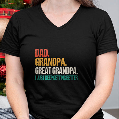 Best Grandpa Shirt, Proud Grandpa Unisex T-Shirt/Hoodie/Sweatshirt HLT00 - Dad Grandpa Great Grandpa Fathers Day For Great Grandfather T-Shirt