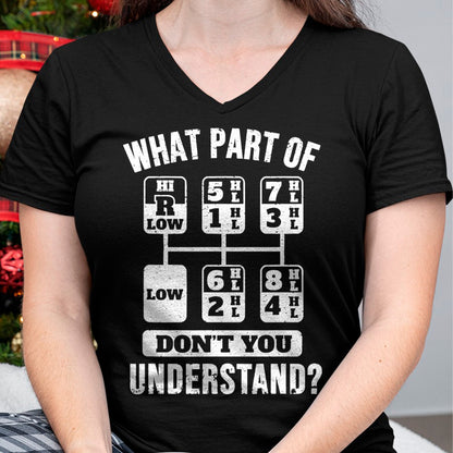 Best Truck Driver Life Shirt, Funny Trucker UnisexT-Shirt/Hoodie/Sweatshirt HLT00 - Funny Trucker Truck Driver Gear Stick Shift T-Shirt
