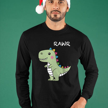 Best Dinosaur Lover Shirt, Funny Dinosaur UnisexT-Shirt/Hoodie/Sweatshirt HLT00 - Cute DinosaursIllustration - Dino Collection - Classic T-Shirt, Men, Black, 3X-Large