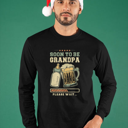 Best Grandpa Shirt, Proud Grandpa Unisex T-Shirt/Hoodie/Sweatshirt HLT00 - Soon To Be Grandpa, Baby Announcement, Expecting Grandfather T-Shirt