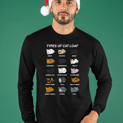 Cat Love Shirt, Funny Cat Lover Gift UnisexT-Shirt/Hoodie/Sweatshirt HLT00 - Cat Loaf Kitten Lover Funny Bread Baker Pastry Chef T-Shirt