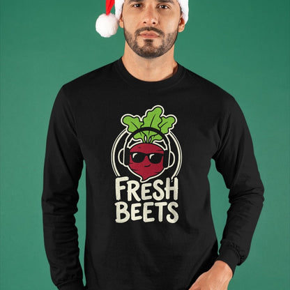 Best Farmer Life Shirt, Funny Farmer UnisexT-Shirt/Hoodie/Sweatshirt HLT00 - Fresh Beets Funny Beet Vegetable Farm Farmer Farming Tee T-Shirt