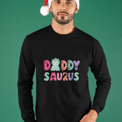Best Dinosaur Lover Shirt, Funny Dinosaur UnisexT-Shirt/Hoodie/Sweatshirt HLT00 - Daddy Saurus Dad Dinosaur Three Rex Birthday Boy Girl T-Shirt