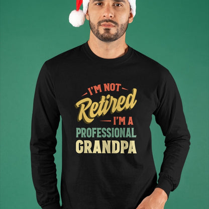 Best Grandpa Shirt, Proud Grandpa Unisex T-Shirt/Hoodie/Sweatshirt HLT00 - Grandpa For Men Funny Fathers Day Retired Grandpa T-Shirt