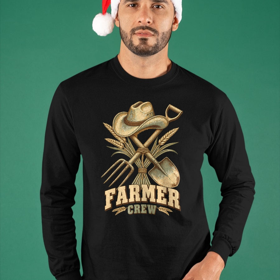 Best Farmer Life Shirt, Funny Farmer UnisexT-Shirt/Hoodie/Sweatshirt HLT00 - Farmer Crew Farming Farm Animal Farmer Gift Country Life T-Shirt