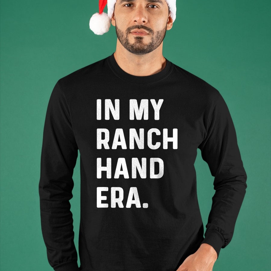 Best Farmer Life Shirt, Funny Farmer UnisexT-Shirt/Hoodie/Sweatshirt HLT00 - In My Ranch Hand Era - Farm Farmer Funny Farming T-Shirt