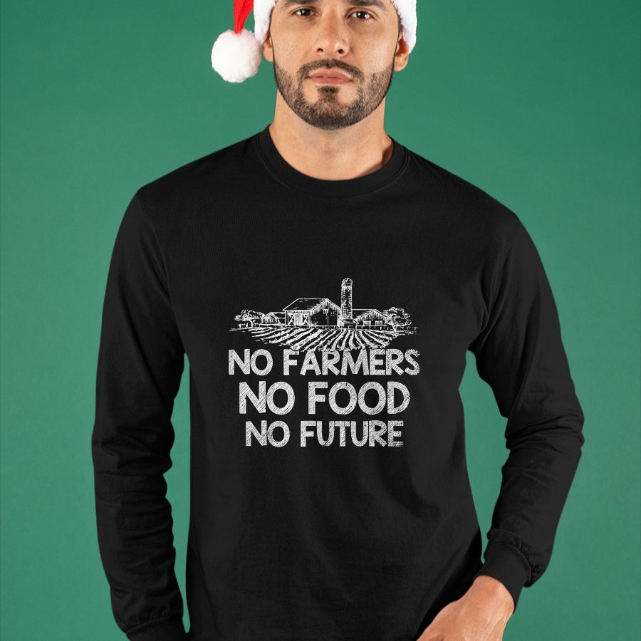 Best Farmer Life Shirt, Funny Farmer UnisexT-Shirt/Hoodie/Sweatshirt HLT00 - Farmer Country Farm Animal Gift Idea No Farmers No Food No Future Farmer T-Shirt