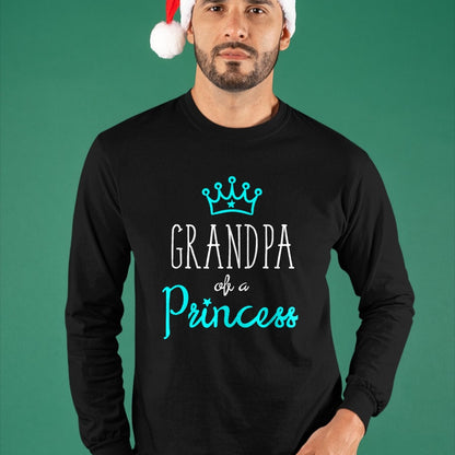 Best Grandpa Shirt, Proud Grandpa Unisex T-Shirt/Hoodie/Sweatshirt HLT00 - Grandpa Granddaughter Shirts Matching Set King and Princess T-Shirt
