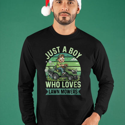 Best Farmer Life Shirt, Funny Farmer UnisexT-Shirt/Hoodie/Sweatshirt HLT00 - Funny Lawn Mowing Boys Kids Lawn Mower Gardening T-Shirt
