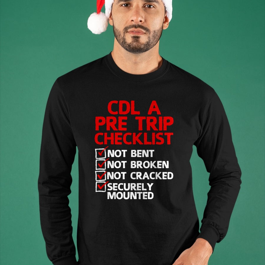 Best Truck Driver Life Shirt, Funny Trucker UnisexT-Shirt/Hoodie/Sweatshirt HLT00 - Cool CDL Trucker Art for Men Women Trucking CDL Truck Driver T-Shirt